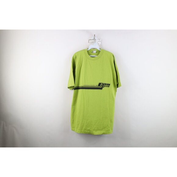 Vintage 90s Ocean Pacific OP Surfing Mens Large Faded Spell Out T-Shirt Green - Picture 1 of 13